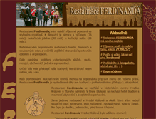 Tablet Screenshot of ferdinanda.eu